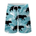 thumbnail image 1 of TIHLMK Men 3D Printing Breathable Seaside Vacation Beach Shorts Swimming Trunks, 1 of 3