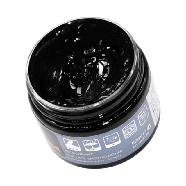 fastboy Pâte de Restauration de Couleur pour Cuir Réparation de Cuir pour Canapé Sac Noir