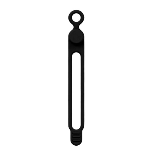 Attaches-câbles en Silicone Réutilisables, Organiseur de Cordons pour Écouteurs, Câbles de Chargement, 4,2 Po de Long, Multicolore