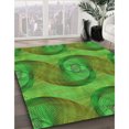 thumbnail image 3 of Ahgly Tapis Rectangulaire Lavable en Machine, Algues Vertes, 2 Pieds x 5 Pieds, 3 of 7