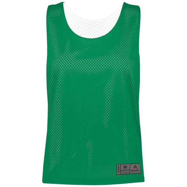 ASI 9719.340.3XL Haut Pinnie Réversible en Maille pour Femmes, Kelly et Blanc - 3TG
