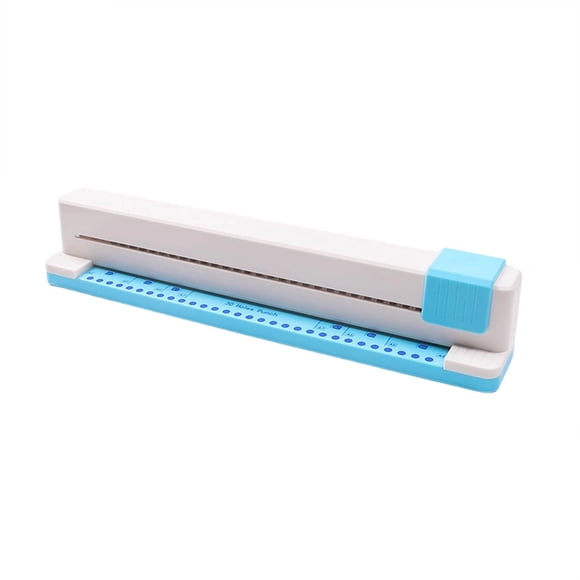30 Hole Binding Punching Machine Adjustable Disc Bound Punch Manual Paper Punch for Notebooks Agendas Planners A4 A5 A6 A7 Paper