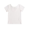 thumbnail image 1 of Faithtur T-Shirt pour Enfants, Couleur Unie Nœud Papillon Col Rond Manches Courtes, 1 of 9