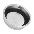 thumbnail image 1 of justharion Coffee Machines Pressure Filter Basket with Black Ring BPA-Free Reusable 1 cup, 1 of 8