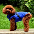thumbnail image 3 of MesaSe Pet Printed Cold Weather Coat Harness Pet Winter Warm 2 In 1 Outfit Padded Jacket For Small Puppy Dogs, 3 of 8