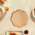 thumbnail image 5 of Dvruxg Bamboo Multi-Purpose Serving Tray, Wooden Fruit & Snack Platter, Splinter-Free Kitchen Storage Organizer for Parties & Everyday Use, 5 of 5