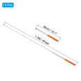 thumbnail image 2 of Unique Bargains 1.2M/4ft Telescopic Handheld Flagpoles, 4Pcs Teachers Pointer Stick Orange, 2 of 7