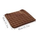 thumbnail image 3 of EGNMCR Outdoor Seat Cushion Stool Cushion Household Thin Dining Table And Chair Cushion All Season Universal Slip Strap Tie Rope Solid Color Student Seat Cushion Colorful cushion, 3 of 3
