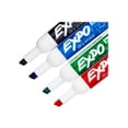 thumbnail image 3 of EXPO® Low-Odor Dry-Erase Markers, Chisel Point, Assorted Colors, Pack Of 4, 3 of 4