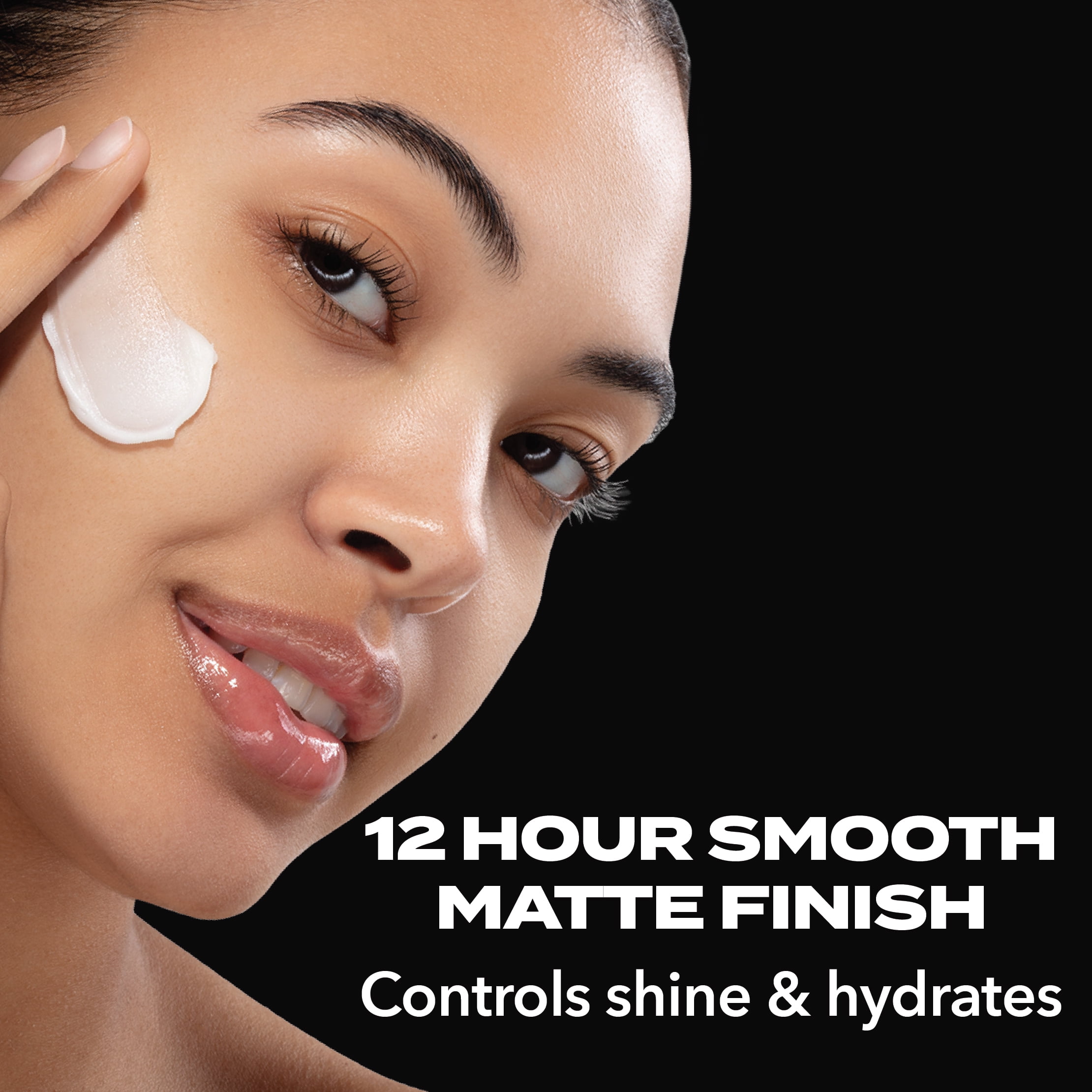 Hard Candy Matte On Lock Base de teint anti-brillance à base d'eau, contrôle du sébum, argile de kaolin, tenue 12 h