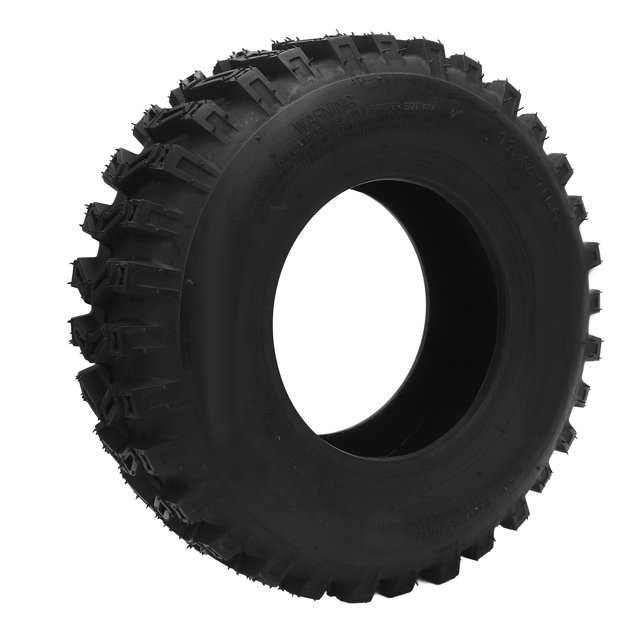 Tubeless Tire, Puncture Prevention Wear Resisting Rubber Non Slip Texture Explosion Proof 6 Inch Wheel Tire for Cart Mini Bike Grass Mower
