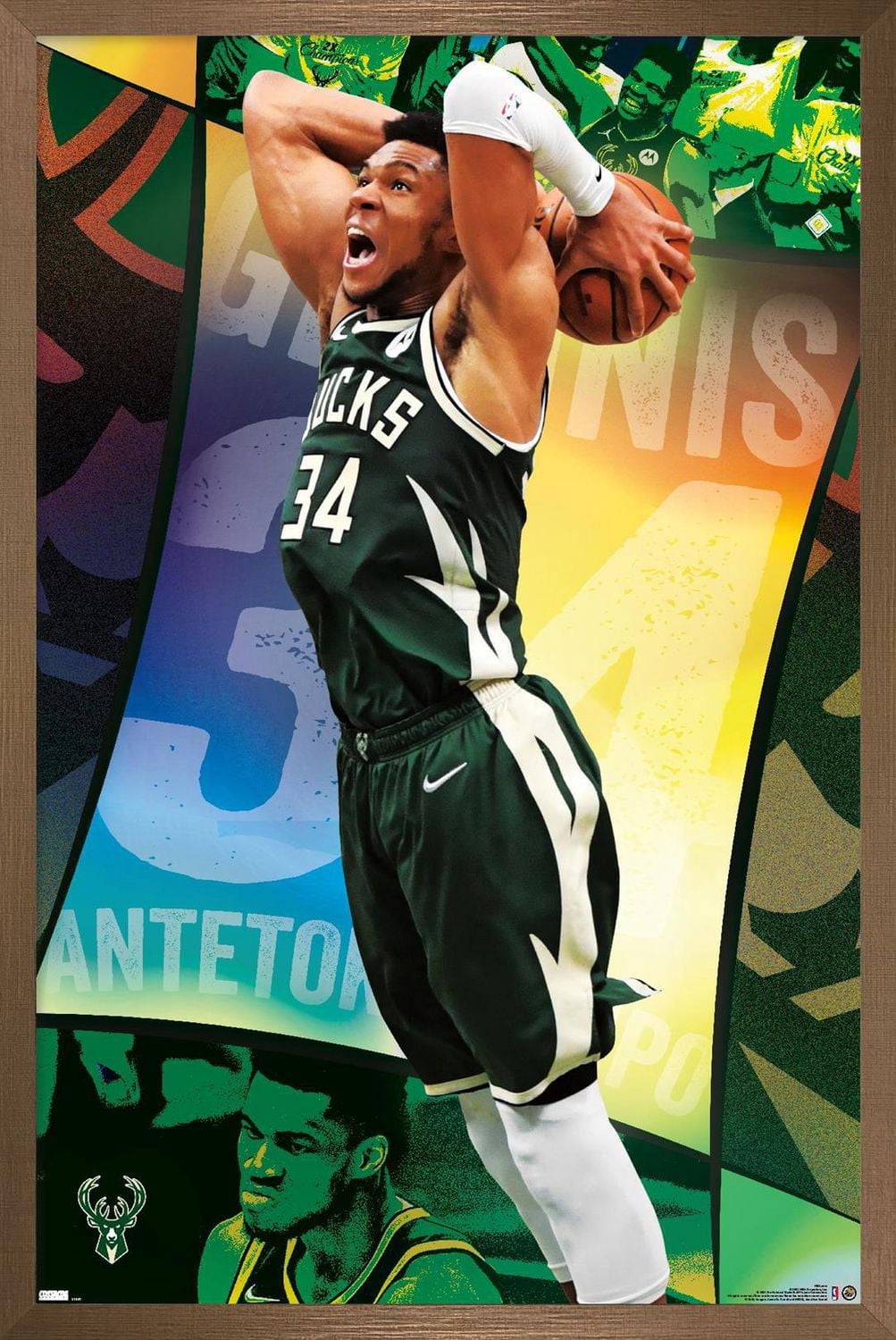 NBA Milwaukee Bucks - Giannis Antetokounmpo 21