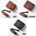 thumbnail image 3 of Étui de Protection pour Appareil Photo Numérique en Cuir PU Sac de Rangement pour Appareil Photo avec, 3 of 8