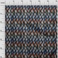 thumbnail image 2 of oneOone Viscose Chiffon Fabric Chevron Ikat Print Sewing Fabric BTY 42 Inch Wide, 2 of 4