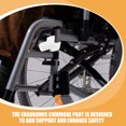 thumbnail image 2 of 5Pcs Wheelchair Seat Rail Guide Replacement Wheelchairs Supports Guide Transport Chairs Parts, 2 of 9
