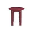 thumbnail image 4 of Riverbay Furniture Table d'Appoint Adirondack d'Extérieur en Bois de Style Transitionnel, Rouge, 4 of 12