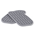 thumbnail image 4 of Motorcycle Fuel Tank Traction Pad Protector, Pair of Universal Motorcycle Rubber Tank Pad Side Gas Panels Knee Grip Protector Vintage Universal Knee Grip Decals for Knee Protect, 4 of 7