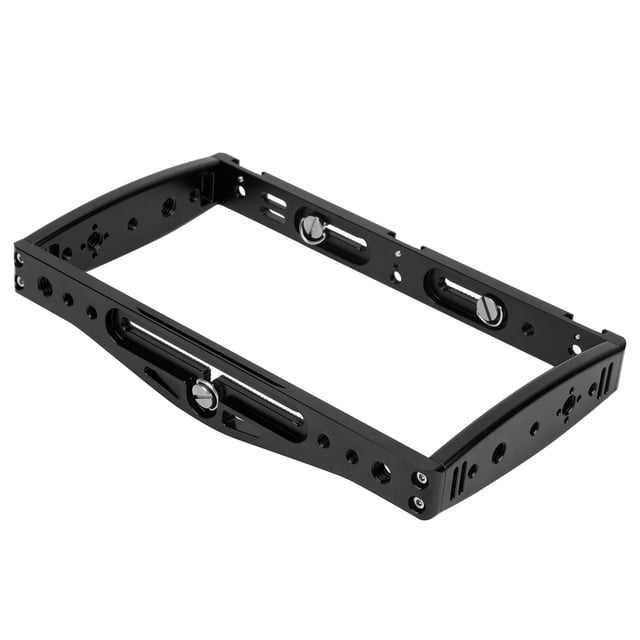 Handheld Mobile Phone Cage Bracket, Convenient Practical Mobile Phone Bracket Adjustable Flexible For Indoor For Outdoor For Underwater Shooting Black