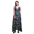 thumbnail image 1 of Bimba Robe de Plage Bohème Longue Sans Manches à Bretelles Imprimée Florale pour Femme - X-Grand, 1 of 6