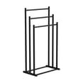 thumbnail image 2 of Cameland Floor Standing Towel Rack Three Tiered Vertical Metal Easy Bathtub Rack Multifunctional Bathroom Towel Rack and Storage Shelf, 2 of 9