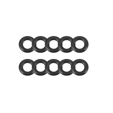 Unique Bargains O-Rings Nitrile Rubber 6mm x 10mm x 2mm Seal Rings Sealing Gasket 12pcs