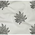 thumbnail image 4 of oneOone Organic Cotton Poplin Twill Fabric Leaves Block Decor Fabric Printed BTY 42 Inch Wide, 4 of 4