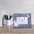 thumbnail image 2 of Family Photo Frame With Astronaut Figurine Table Decor For Birthday Party 8 in x 10 in, 2 of 6