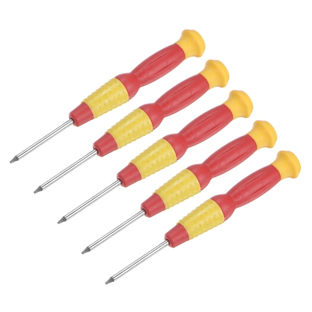 Unique Bargains Precision Torx Screwdriver, T5 Star Head for Watch Eyeglasses Electronics Repair, 5 Pack