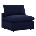 thumbnail image 2 of Modway Commix Sunbrella Fauteuil Berçant pour Patio Extérieur, Bleu Marine, 2 of 9