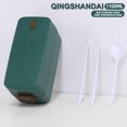 thumbnail image 1 of RKSTN Bento Box Bento Box, Plastic Double Layer Lunch Box, Microwave Oven Special Lunch Box, Separated And Sealed Picnic Box Bento Box, 1 of 2