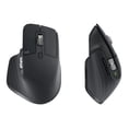 thumbnail image 4 of Logitech MX Master 3S for Business, Graphite - Mouse - ergonomic - right-handed - optical - 7 buttons - wireless - Bluetooth - Logitech Logi Bolt USB receiver - graphite, 4 of 12