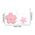 thumbnail image 4 of JilgTeok 3 Packs 4pcs Pant Waist Tightener Buttons Pins Sakura Rabbit/Cat Waist Buckles Adjustable Waist Buckle Extender Pants Clips No Sewing for Loose Jeans Skirts Clearance, 4 of 4