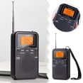 thumbnail image 2 of AM FM Pocket Compact Transistor Battery Powered Stereo With Large Speaker Portable FM Pocket Music Player For Outdoor Travel Emergency, 2 of 9