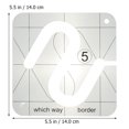 thumbnail image 2 of Quentinu 1pc Multi-functional Sewing Patchwork Tool Hollow Design Sewing Template, 2 of 7