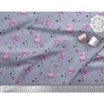 thumbnail image 2 of Soimoi Velvet Fabric Check,Spider & Bat Kids Print Fabric by Yard 58 Inch Wide, 2 of 3