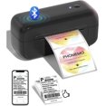 thumbnail image 1 of tooth Thermal Shipping Label Printer Upgrade x Desktop Thermal Label Printer for Shipping ages/Small /Office/Home for Ebay Shopify Etsy UPS FedEx Pink, 1 of 9