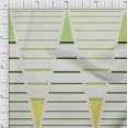 thumbnail image 1 of Soimoi Velvet Fabric Triangle & Stripe Panel Fabric Prints by Yard 58 Inch Wide, 1 of 3