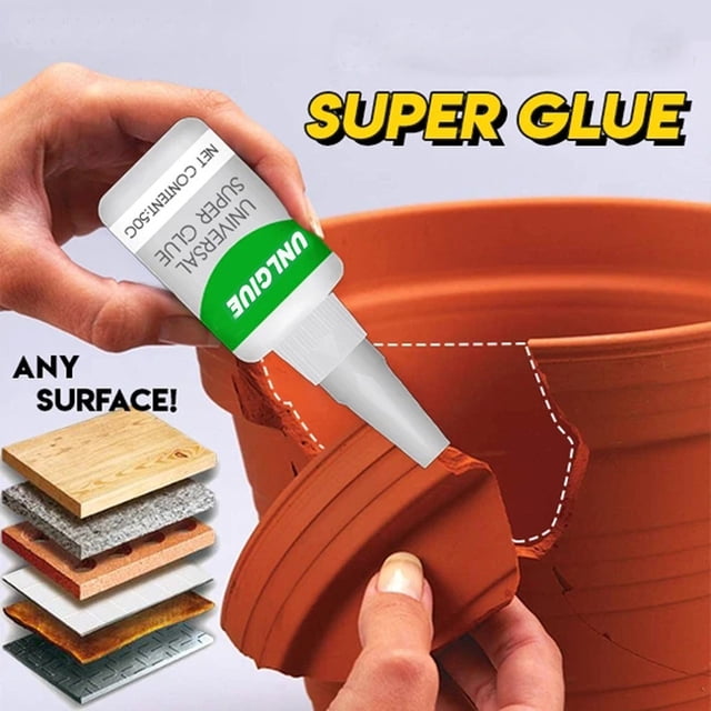 Tanxxt Liquidation Colle Universelle Super, Colle Super Forte, Colle pour Réparation de Poterie, Puissante Colle Universelle Instantanée Super Forte Colle Plastique pour Résine Céramique Métal Verre, Plastiques, Jade Etc.