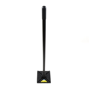 Tamper 8" x 8" With 44" Steel Handle