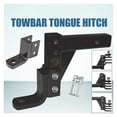thumbnail image 4 of 10" Adjustable 4-Sta Trailer Hitch Ball Mount Trailer For 2" Trailer Receiver Trailer Parts ,Corrosion Resistance, 4 of 7