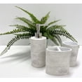 thumbnail image 2 of Home Trends White Wood Tumbler, 2 of 2