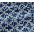 thumbnail image 5 of oneOone Viscose Jersey Fabric Check Kasuri Printed Fabric 1 Yard 60 Inch Wide, 5 of 5
