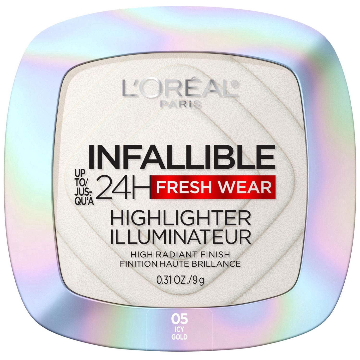 L'Oreal Paris Infallible Jusqu'à 24HR Highlighter, Longue Tenue, 9g