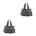 thumbnail image 4 of Wweixi 1/2/3 Sac Fourre-Tout Durable pour Femmes - Imperméable et Résistant à l'Usure, Multiples Poches Gris 2 Pcs, 4 of 6