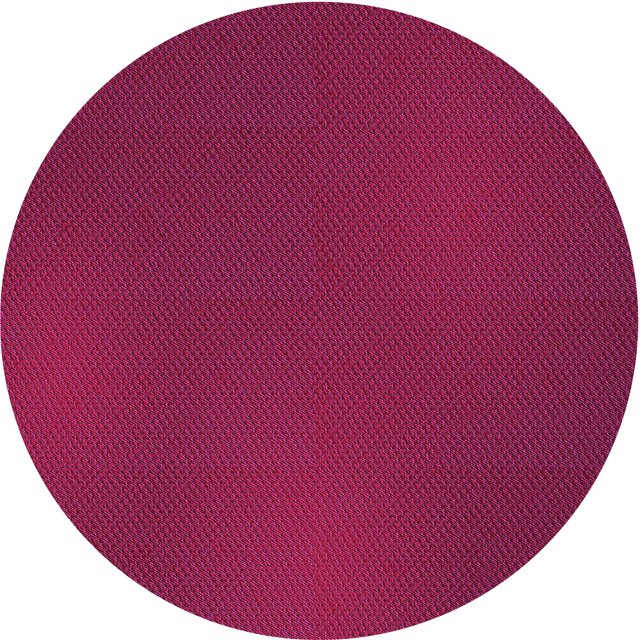 Ahgly Company Tapis Rond Lavable en Machine Intérieur Transitionnel Rouge Framboise, 5 Pieds Rond