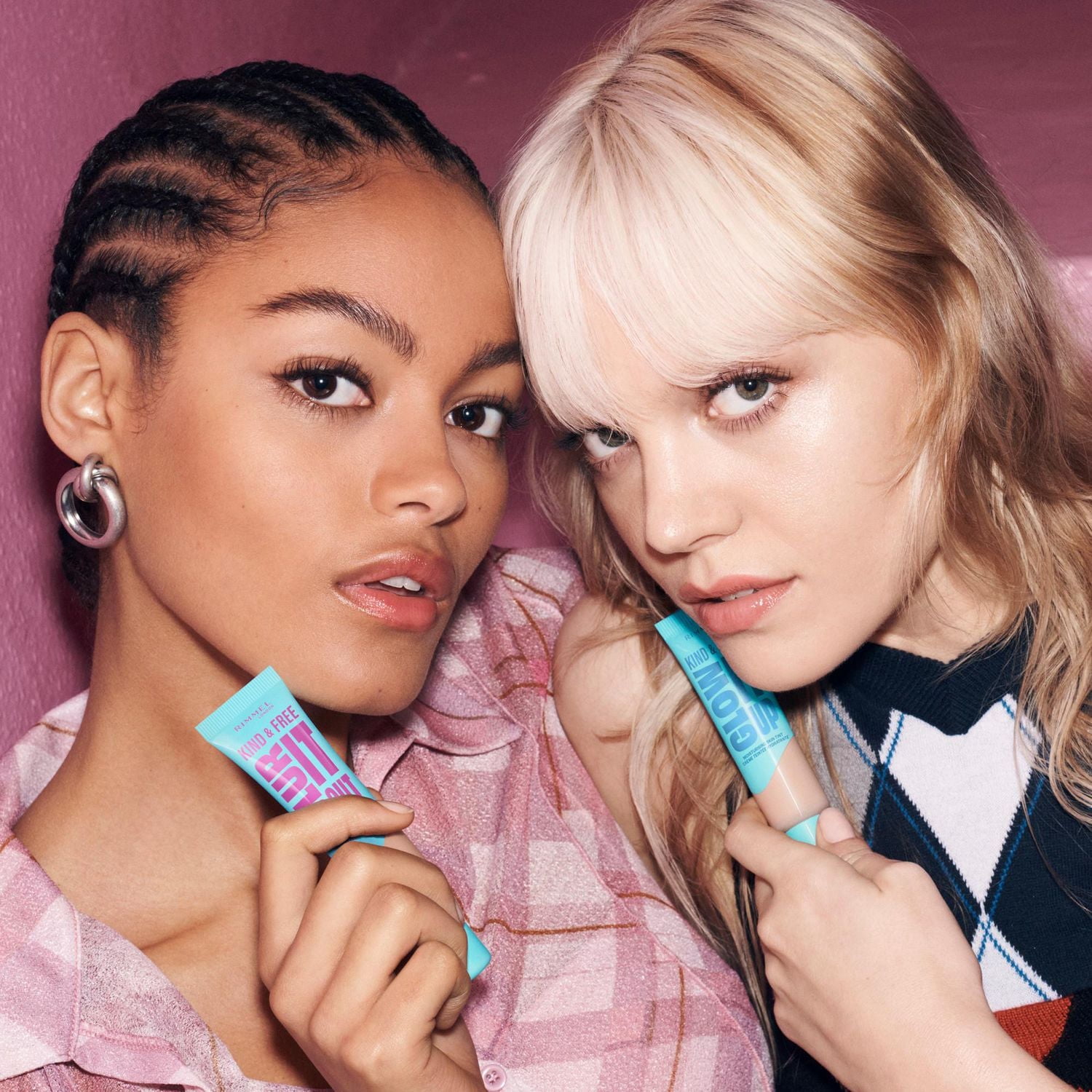Rimmel London Kind & Free Glow It up Teinture hydratante pour la peau, apaise et calme les peaux sensibles, éclat sain, hydratation tout au long de la journée