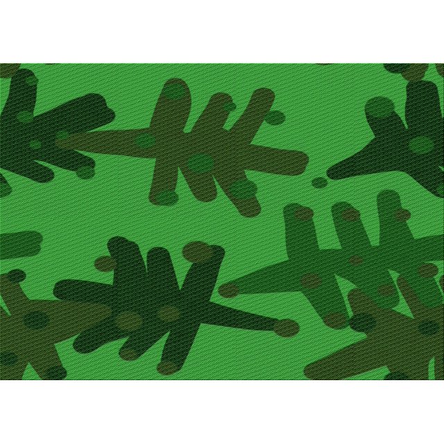 Ahgly Tapis Rectangulaire Lavable en Machine Intérieur Vert Émeraude Profond, 8 Pieds x 10 Pieds