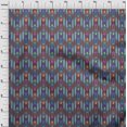 thumbnail image 3 of oneOone Viscose Chiffon Fabric Stripe Ikat Printed Craft Fabric BTY 42 Inch Wide, 3 of 4