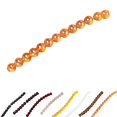 thumbnail image 2 of Loose Bead Strand DIY 0.31in Spacer Bead Strand Glass Bead Strand for Jewelry, 2 of 10