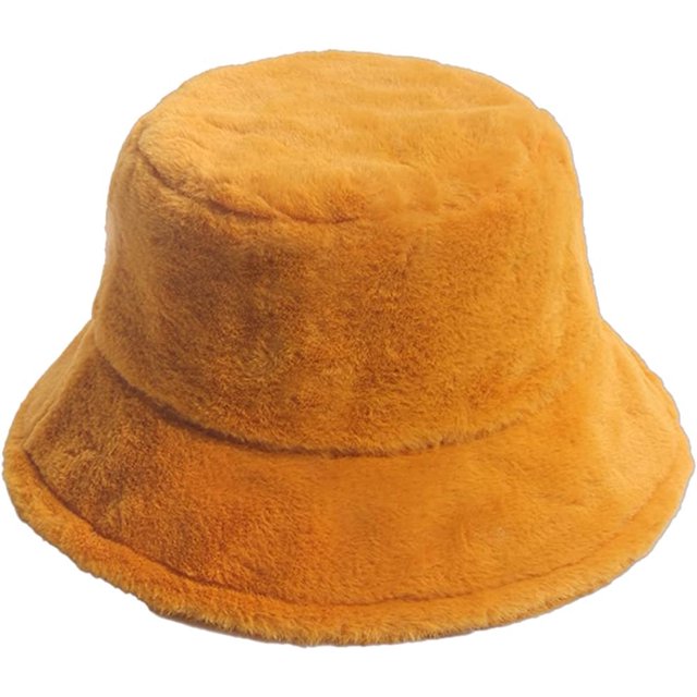 LinYooLi Bonnet Seau pour Femmes, Chapeau Doux et Moelleux, Bonnet d'Hiver Épais et Tendance